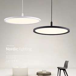 Nordic Creative Simple Aluminum Pendant Light Round Hotel Restaurant Ceiling Lamp Bar Table Lamp Single Head Led Home Lamp