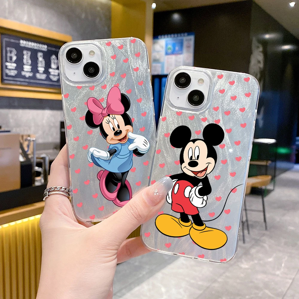 Mickey Minnie Mouse Cartoon Phone Case FOR OPPO REALME A1K Q C3 I C2 NOTE 50 NARZO 60 X N55 N53 50 I A 40 30 20 10 A PRO PRIME