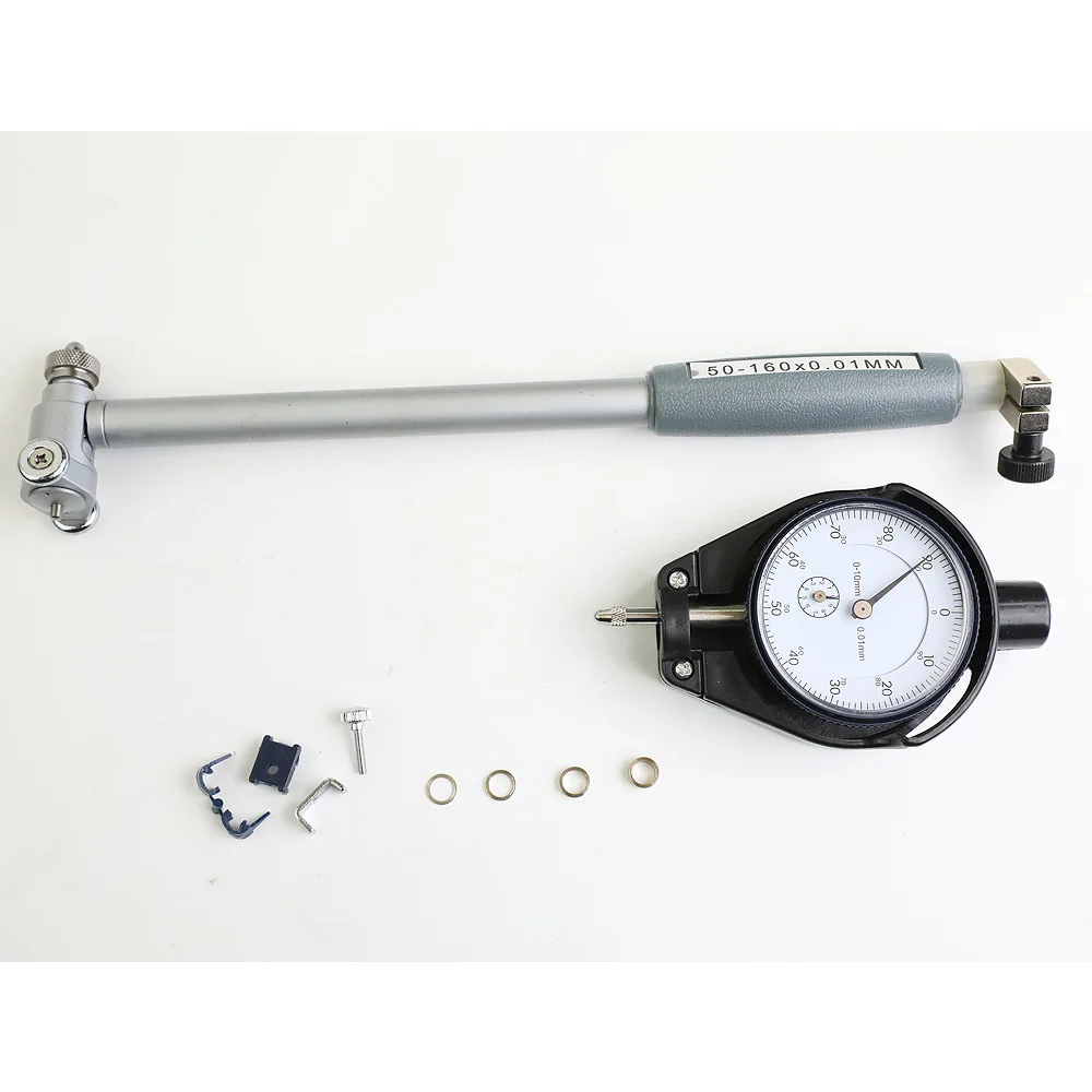 18-35-50-160MM Bridge Protection Type Inner Diameter Dial Gauge, Measuring Cylinder Gauge, Inner Diameter Indicator