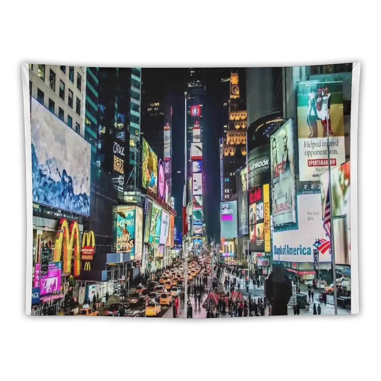 

Times Square Tapestry Room Aesthetic Decor Room Decor Cute Tapestry