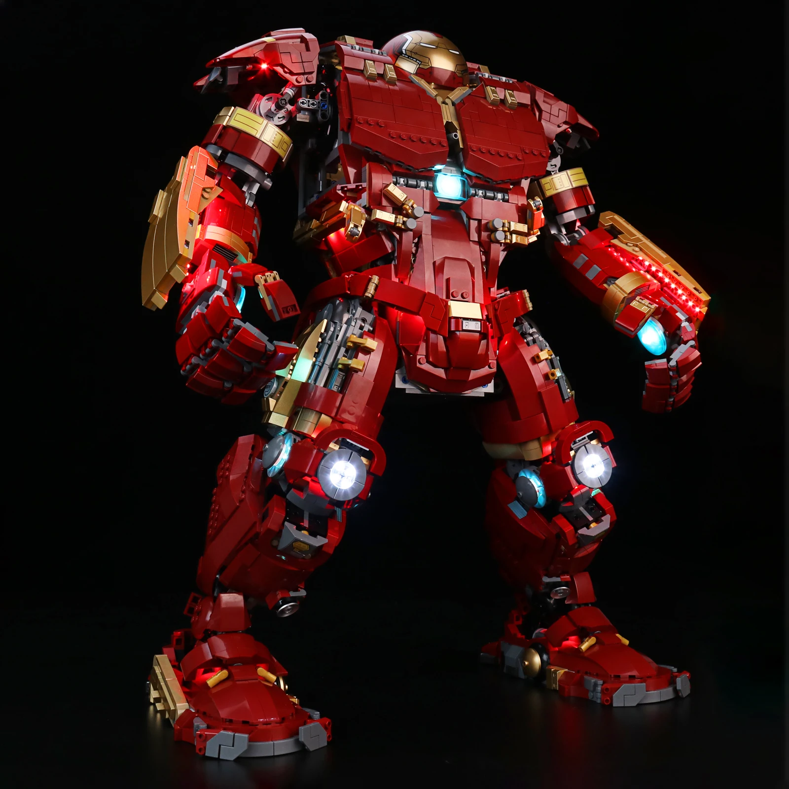 Vonado LED Light Kit For 76210 Hulkbuster​ Building Blocks Set (NOT Include the Model) Bricks DIY Toys For Children