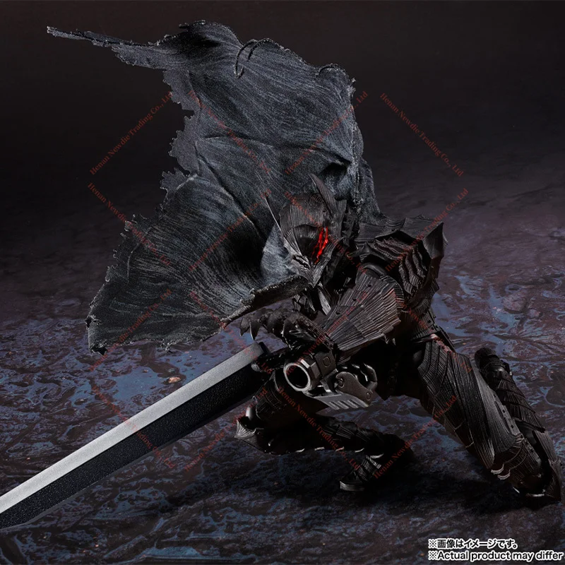 In Stock Bandai Original S.H.Figuarts Berserk GUTS BESERKER ARMOR HEAT OF PASSION Action Figure Toy Collection Gift