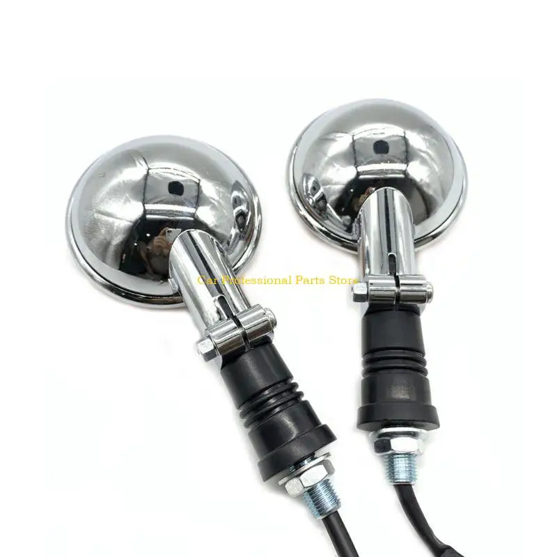 

R53D 2X Mini Motorcycle LED Turn Signals Flashing Light Amber Lamp