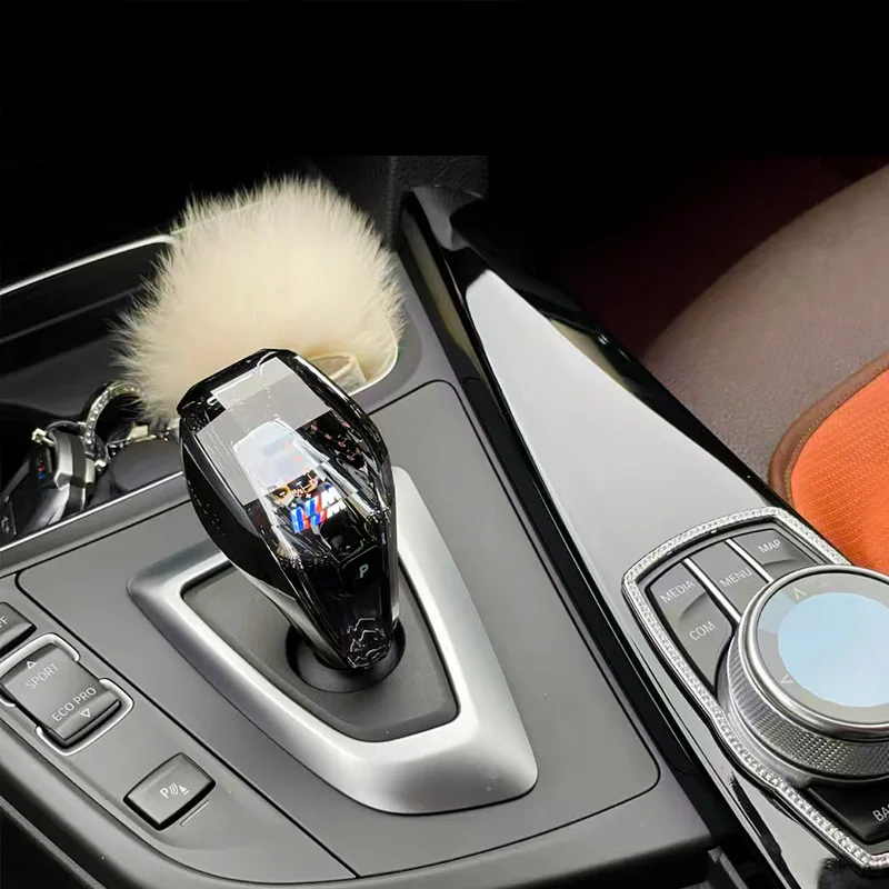 Ручка переключения передач Crystal для 3 серии 5 серий X5 G38 G30 F10 F30 F15 F02, модифицирующий рычаг переключения передач для автомобилей