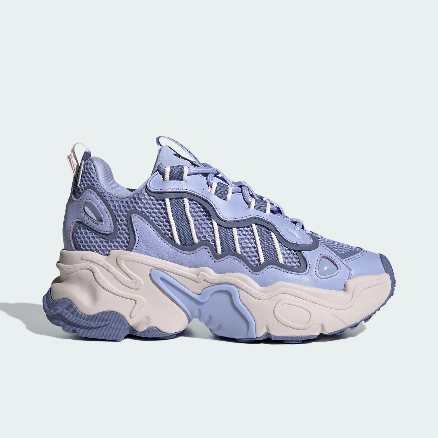 

Adidas оригинальные женские классические туфли в стиле ретро на толстой подошве с тремя полосками для папы IH0837