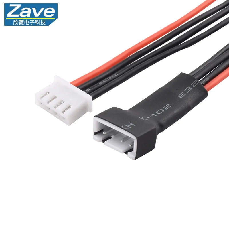 Balance Charger Extension Cable Plugs – RC Aircraft Accessories, LiPo Battery Male/Female Cables (2S/3S/4S/6S), Silicone Chargi