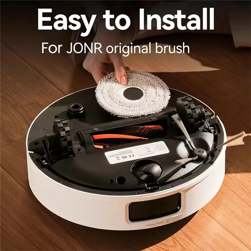 

【Buy&Now】For JONR P20 PRO/T5 Pro Robot Vacuum Cleaner Accessories-Main Side Brush Hepa Filter, Mop Cloth Replacement Bundle