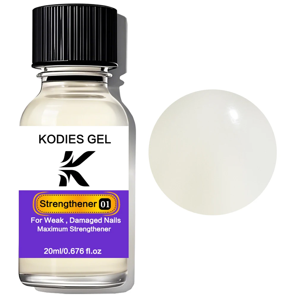 كوديس جل الكيراتين مسمار المقوي الكالسيوم قاعدة معطف مسمار تصلب العناية بالأظافر علاج النمو البولندية ورنيش حل سريع جاف