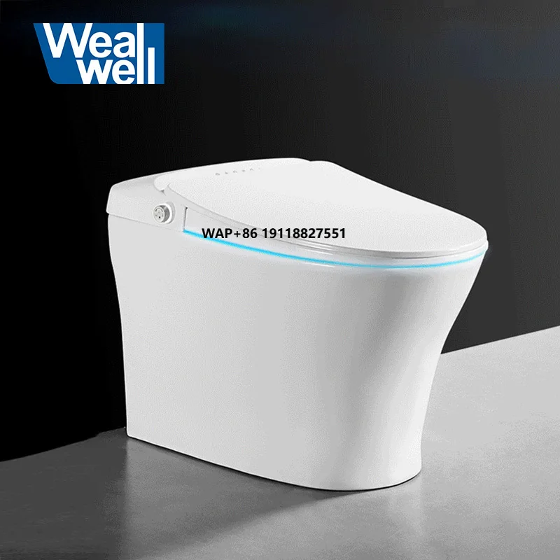 

Wealwell One Piece Electronic Instant Heat Intelligent Bidet Automatic Flip Smart Toilet