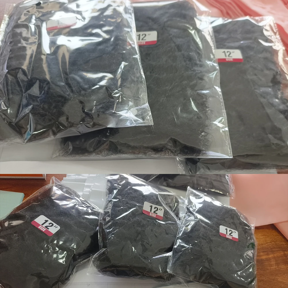 20 inch 30gram Afro Kinky Bulk Human Hair For Crochet Braid Dreadlock Hair Extension Natural Black Hair For Women