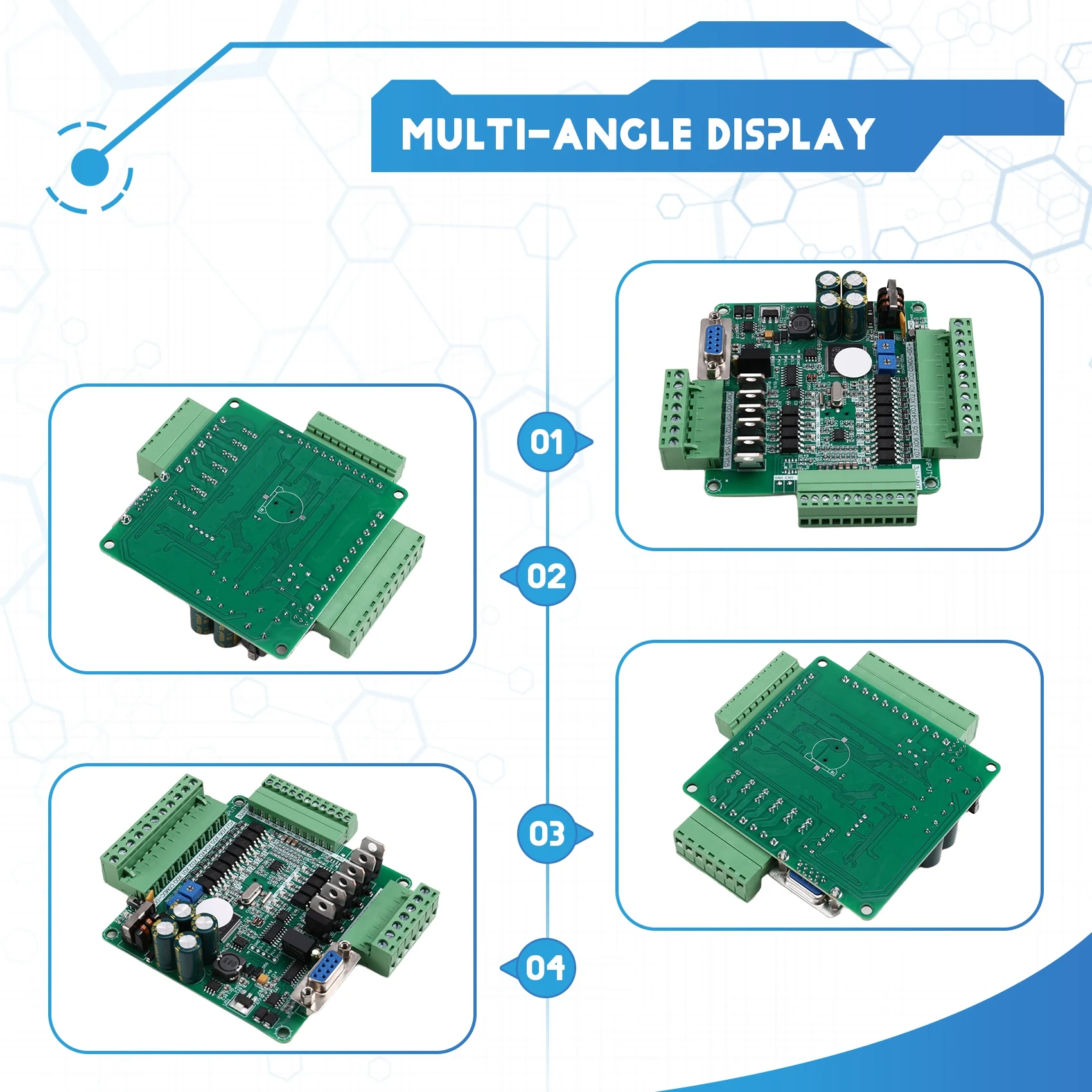 AB11-High Speed With Analog Programmable Controller PLC Industrial Board