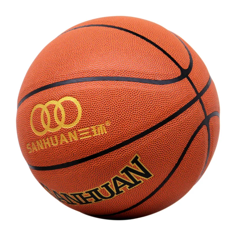 Size 6/7 Basketball Standard Training Match Basket Ball for Men Women PU Wearproof High Rebound Indoor Outdoor Use Basketball