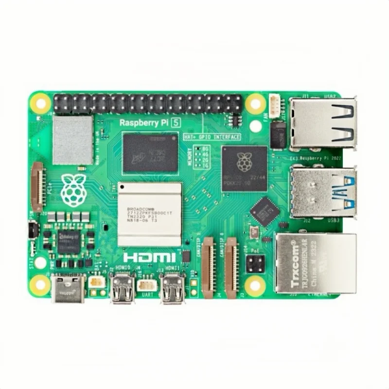 Официальная оригинальная модель Raspberry Pi5, модель Pi 5, USB 3,0, стандартная Linux, 4 ГБ/8 ГБ ОЗУ, опция