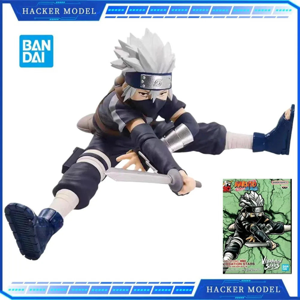 

Bandai Genuine Banpresto Vibration Stars Naruto Teenager Hatake Kakashi‌ Hand Figure Movable Model Toy Desktop Ornament Gift