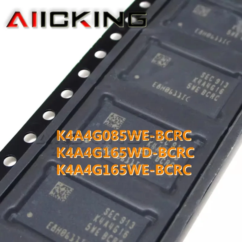 

K4A4G085WE-BCRC K4A4G165WD-BCRC (5 штук) BGA DRAM Chip DDR4 SDRAM 4G-Bit, оригинал