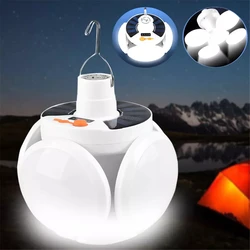 1000W Solar Powered Camping Light Rechargeable Night Light Outdoor Emergency Lights Portable Searchlights Great led Lantern