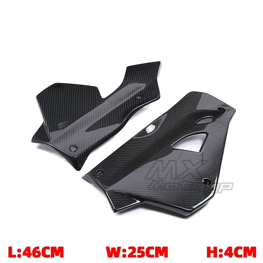 For BMW S1000XR S1000 XR 2020-2024 2023 Carbon Fiber Lower Belly Pan Motorcycle Engine Side Panels Cover Protector Fairing Kits