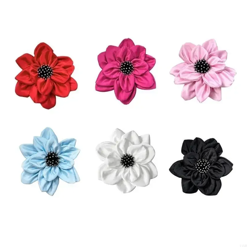 Parches flores elegantes para coser vestidos, apliques, costura para bolsos artesanales