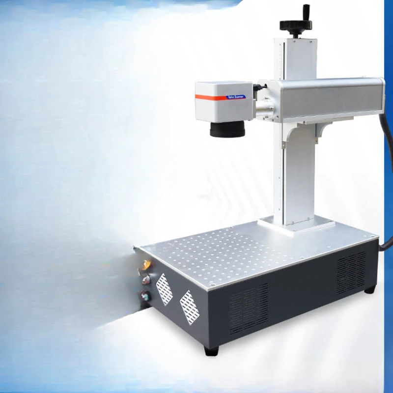 

Desktop Fiber Laser Marking Machine Small Automatic Portable Metal Engraving UV Engraving Machine