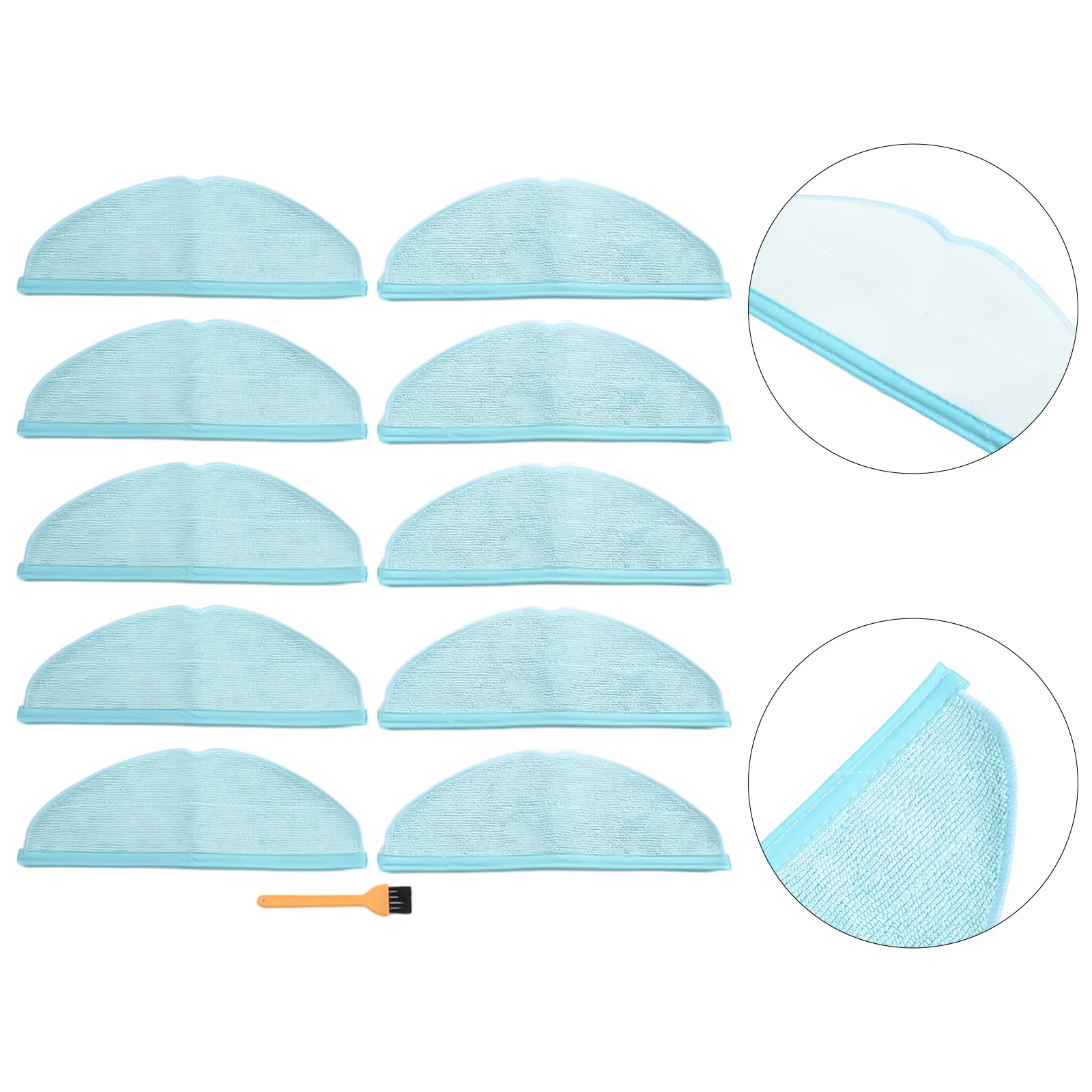 Make Cleaning Your Floors a Breeze with These Replacement Microfiber Pads for Conga 8090 Ultra / 9090 AI Robot Vacuum Cleaner