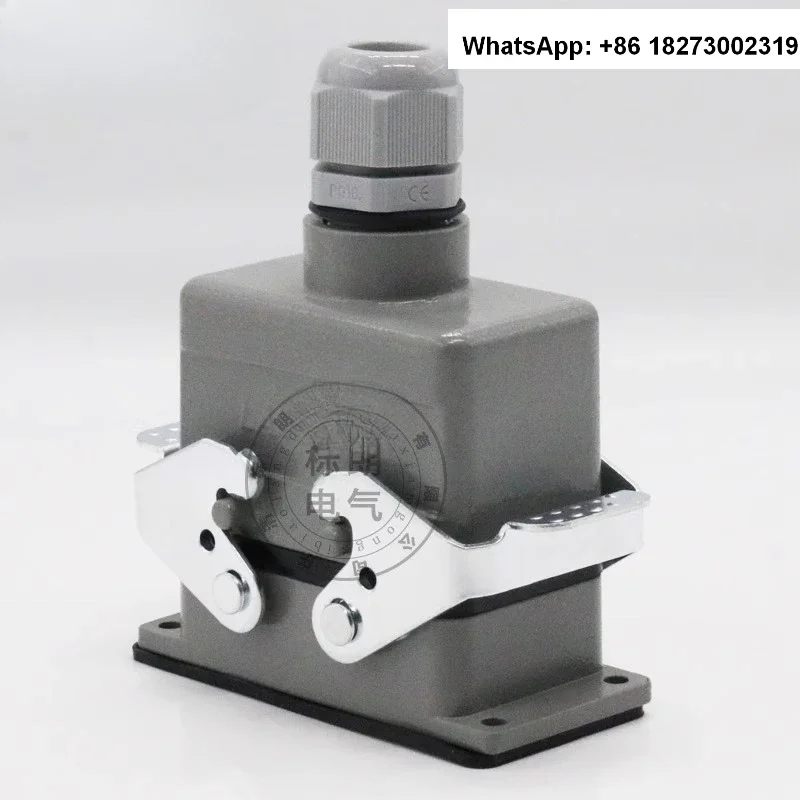 

Прямоугольная Авиационная вилка, разъем для тяжелых условий эксплуатации, штекер и гнездо, штепсельный кабель, промышленный водонепроницаемый, 35 А