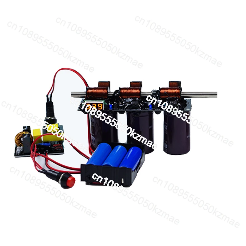 

Suitable for electromagnetic gun DIY kit finished product new generation, multi-level integrated science teaching physics