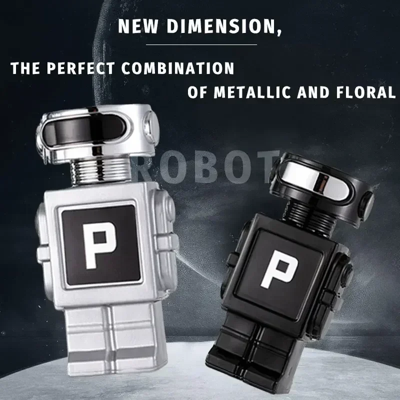 50ml/100ml Original Hombre High Quality Arabic Cologne Robot Men's Perfume Christmas Gift Hair Body Spray Set Woman Perfumes