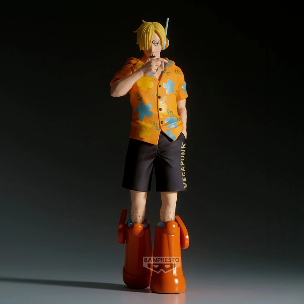 Original Banpresto One Piece The Shukko Sanji (Egghead Ver.) 17cm Nice Collectible Anime Model Figure Toys