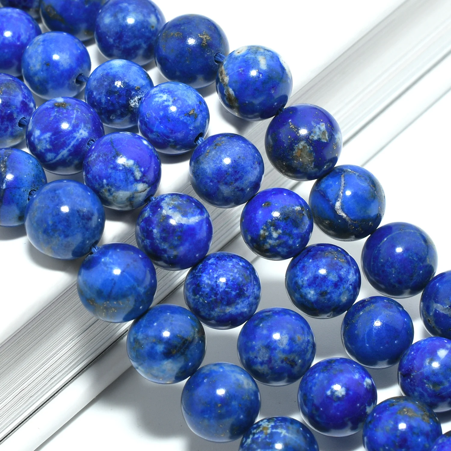 Natural Lapis Lazuli Loose Round Beads 8.5mm-8.8mm