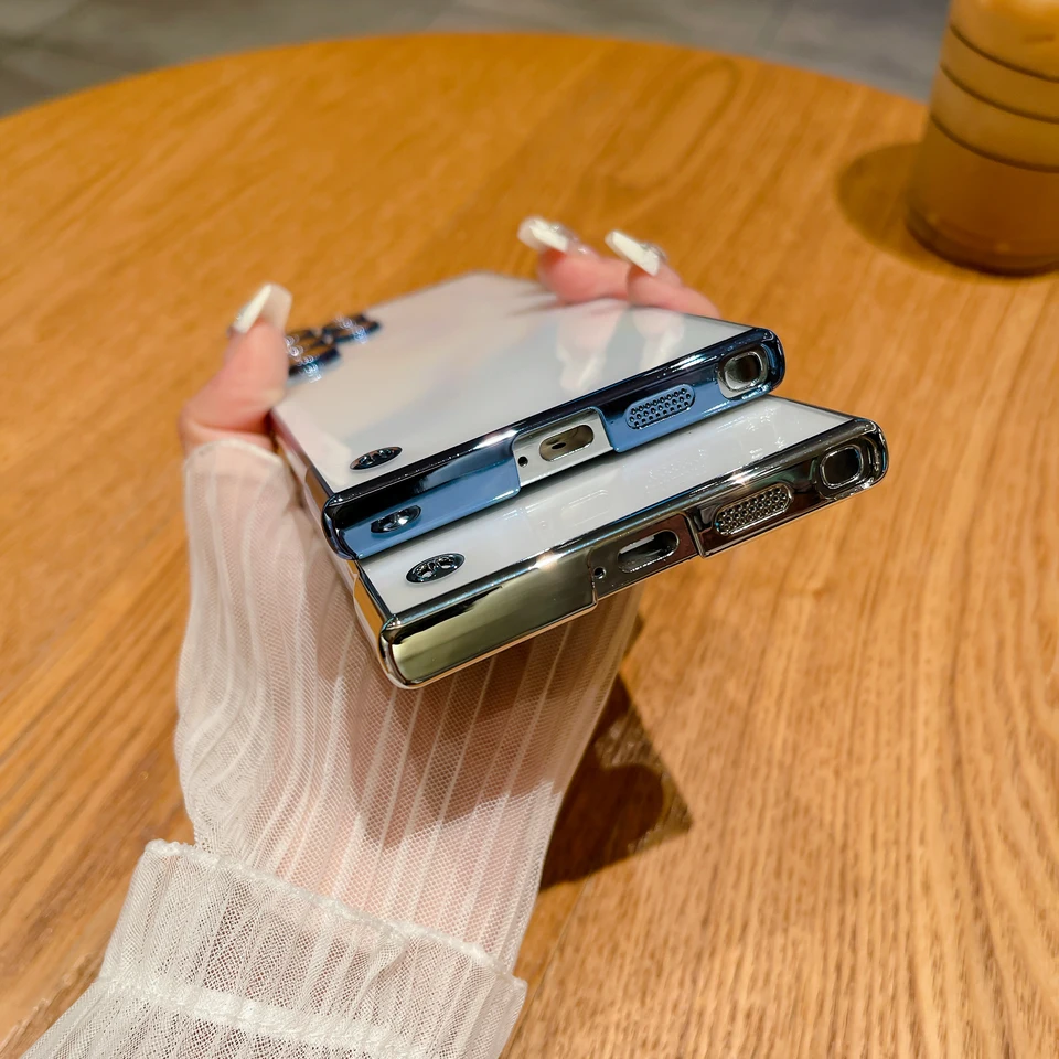 Funda transparente de alta definición ultra delgada sin bordes y a prueba de golpes para Samsung Galaxy S26 Ultra S24 S22 S23 S25 Ultra Plus 5