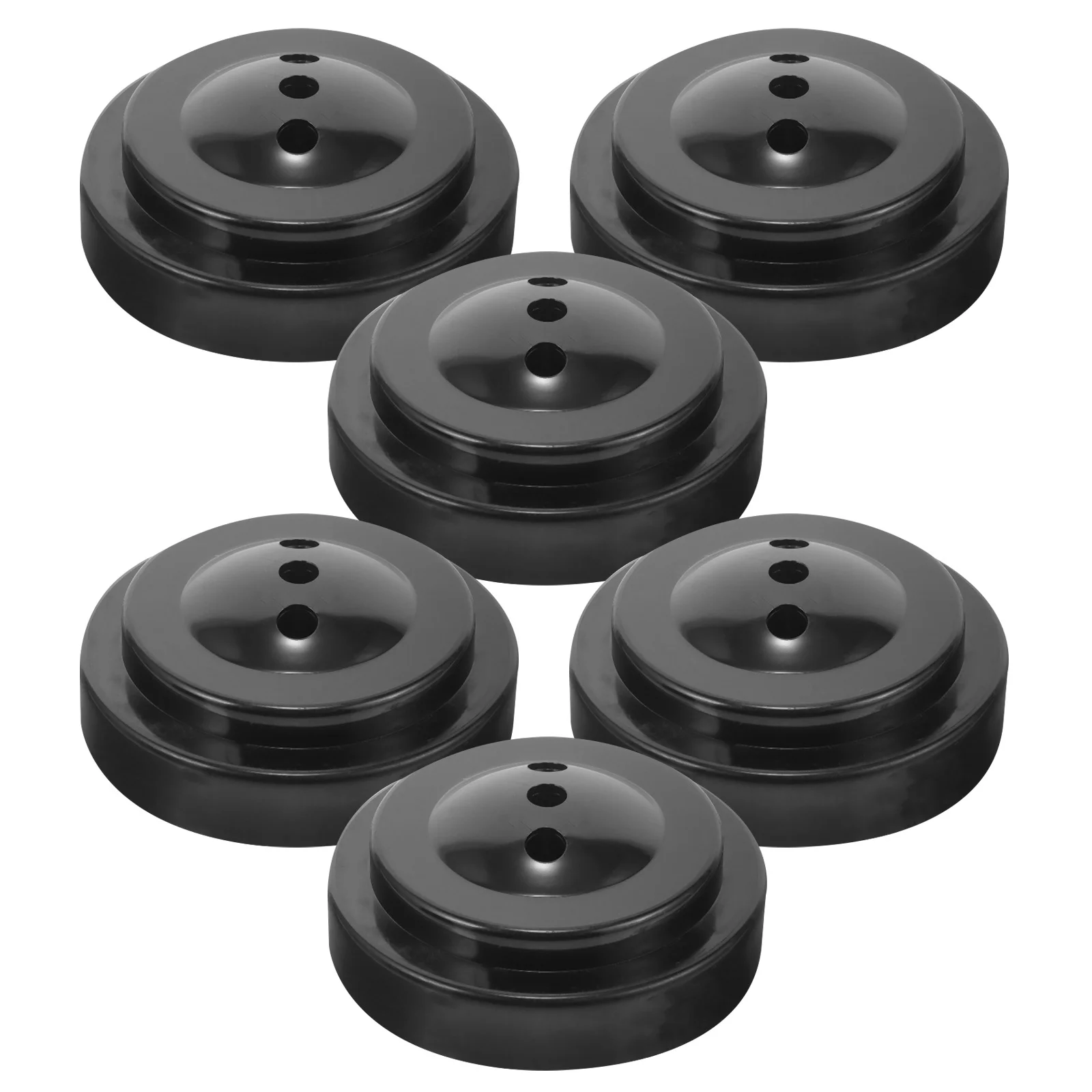 

6pcs Small Flag Holder Mini Flag Stand For Office Home Decoration Indoor Outdoor Pole Base Lightweight Plastic Flagpole Stand