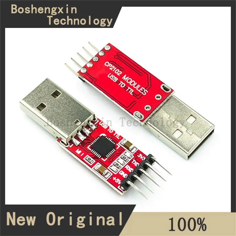 1 Uds. Módulo de puerto USB a serie RXD CP2102 módulo TXD USB a TTL módulo STC descargador UART