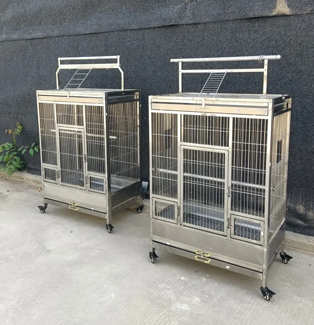 Medium Bird Cages Stainless Steel Bird Cages Wire Mesh SUS304 Bird Cages