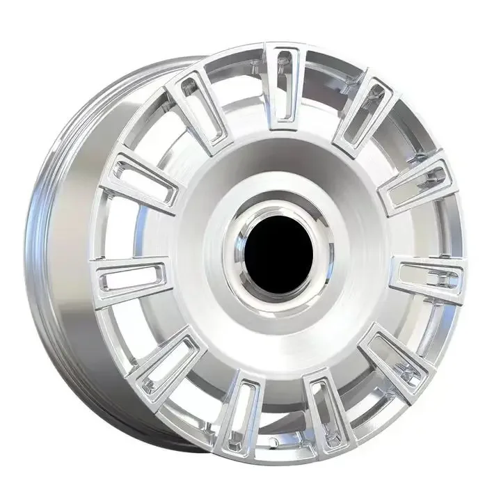 

Chrome Forged Wheel Hub New Lightweight Aluminum Alloy Off-Road Adaptation 8.5-10J Width ET15mm Multi-PCD Replacement