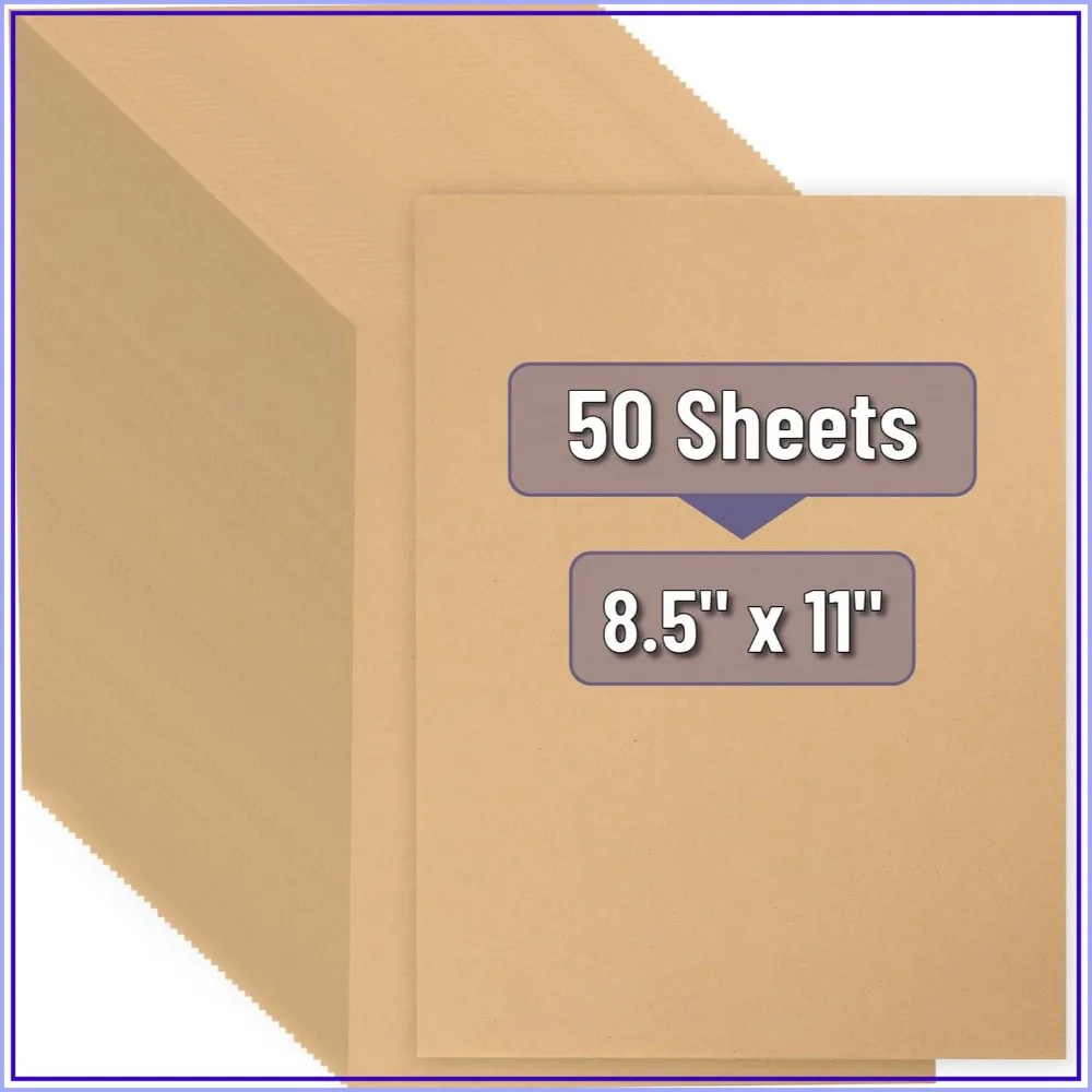 Superior Kraft Paper Sheets for Crafts and Printing