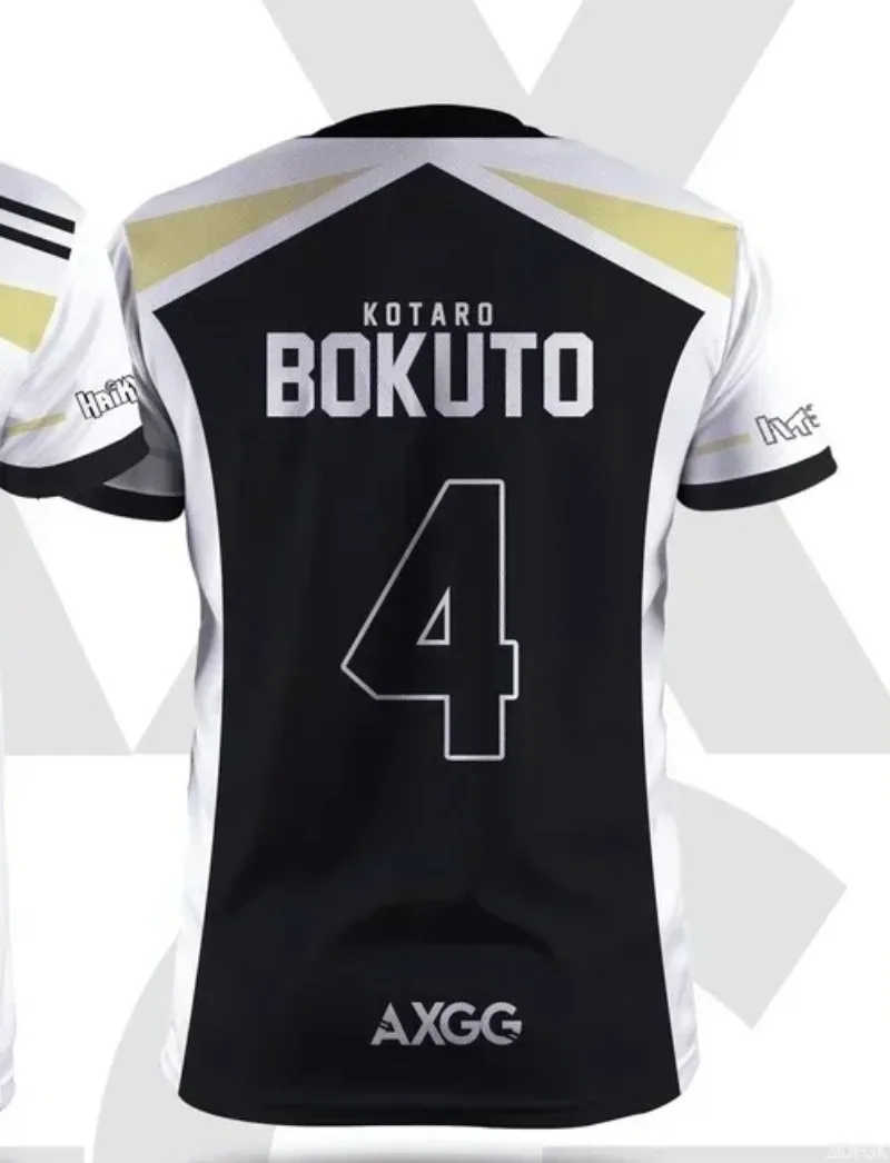 Haikyuu Fukurodani Bokuto Anime Men T-Shirts 2025 New Summer Fashion Casual Jersey Round Neck Top Short-Sleeve Tee Men Clothing image 4