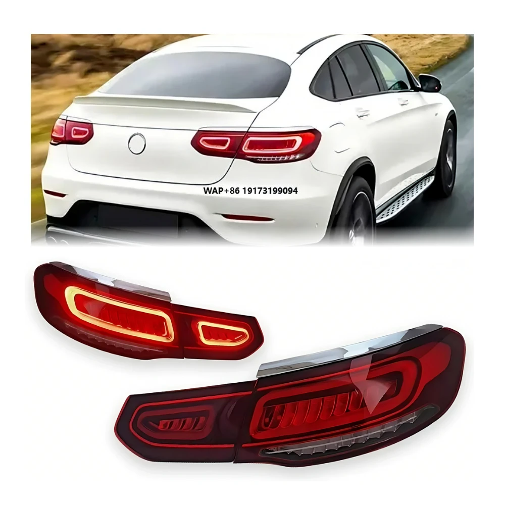 

GLE W167 GLC W253 2015-2019 LED Upgrade Taillight Rear Light Brake Reverse Tail Lamp Modified Dynamic Turn Signals