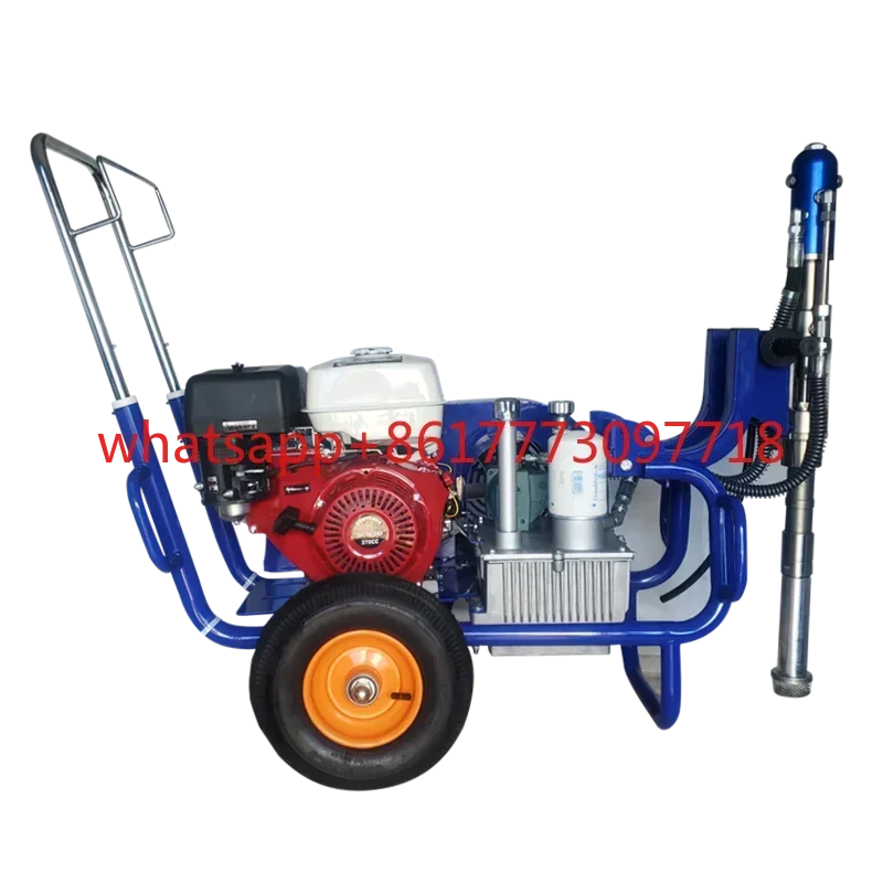 High pressure airless putty powder spraying  electric anti-corrosion, fireproof, waterproof latex paint