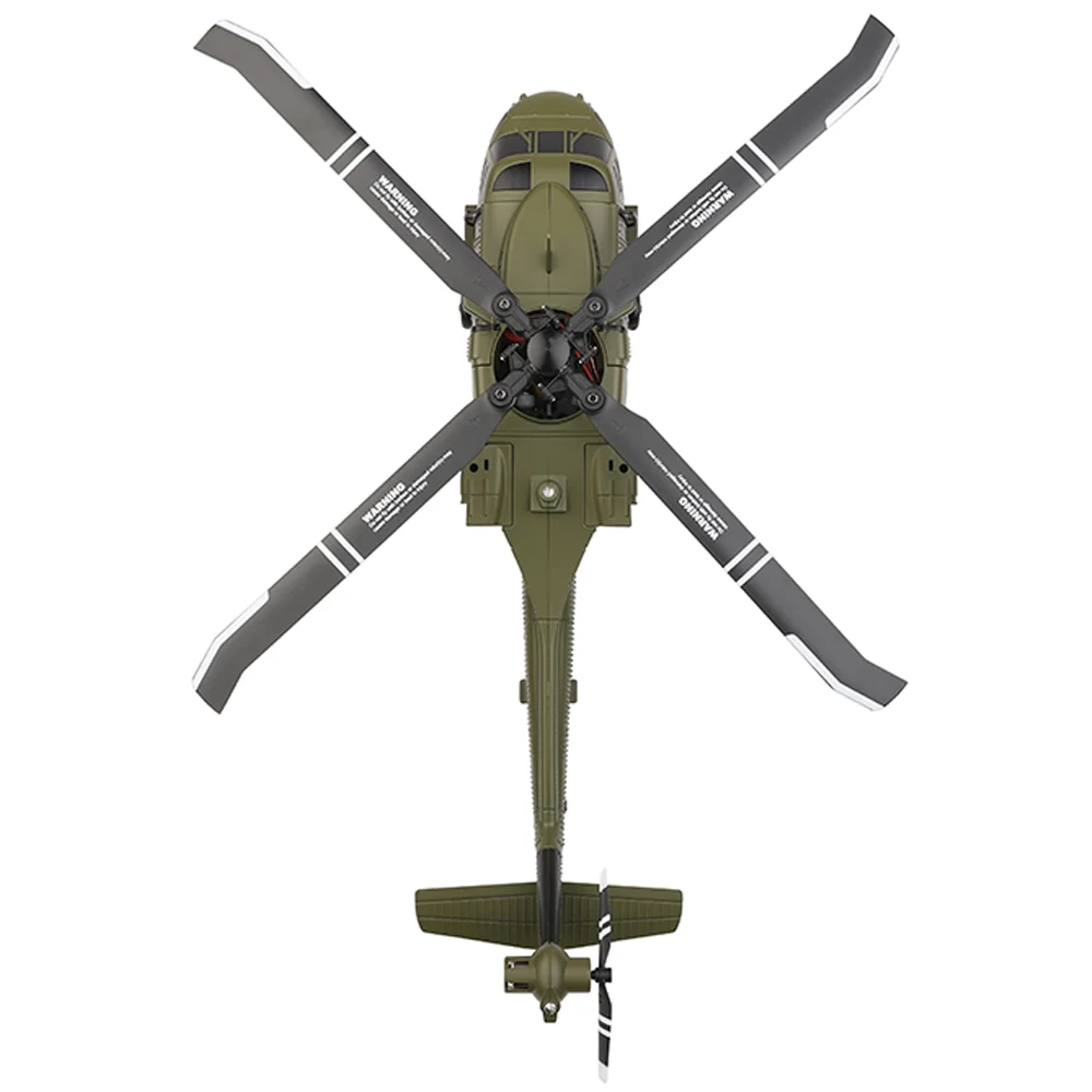 XK K170 UH-60L 2.4G 4CH 6-Axis Gyro Brushless Motor RC Helicopter RTF