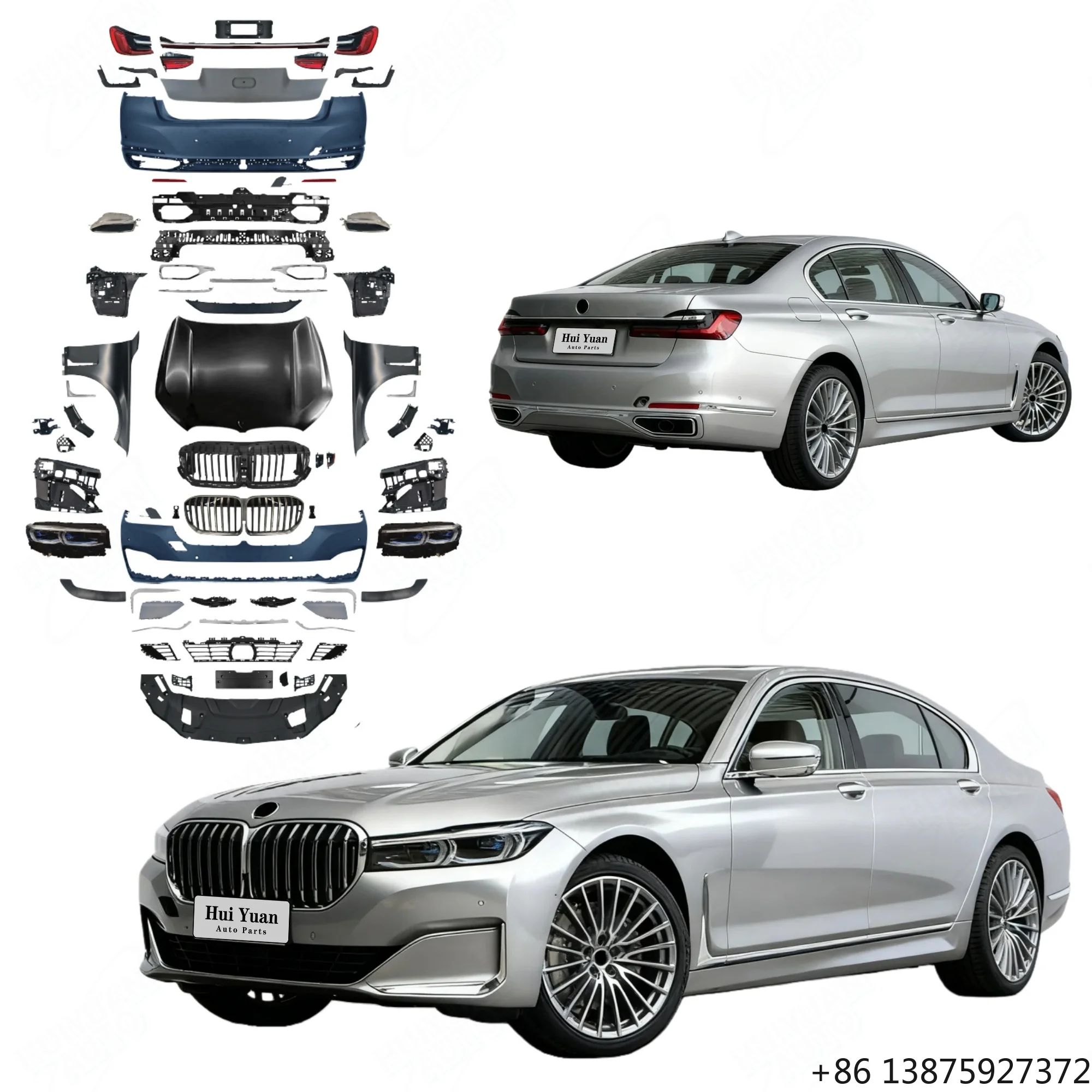 

Комплект обвеса Manufacturer G11 G12 LCI Executive Model Upgrade для BMW 7-й серии G11 G12 2016-2018: Детали для тюнинга бампера