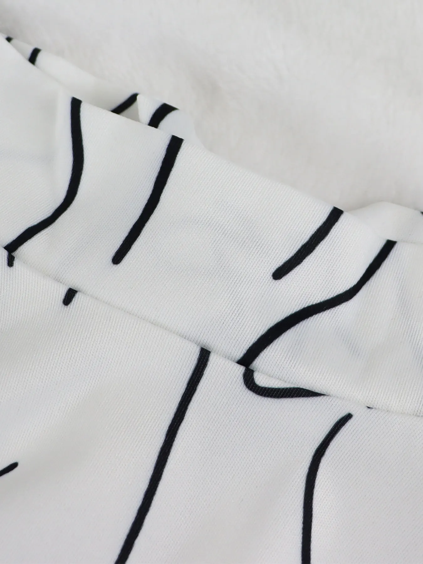 أزياء طباعة بذلة المرأة عالية الرقبة ربطة القوس فيونكة طويلة الأكمام واسعة الساق قطعة واحدة أنيقة فضفاضة تناسب شيك عارضة الزي