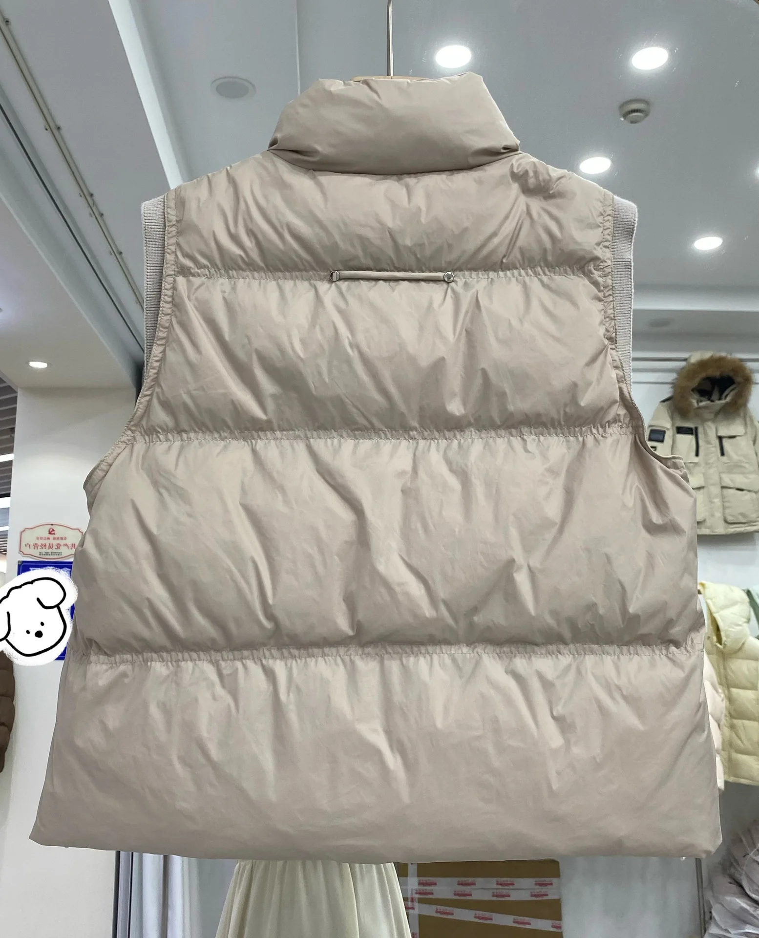 Gilet da donna nuovo autunno/inverno 2025 Gilet in maglia con giunture antivento