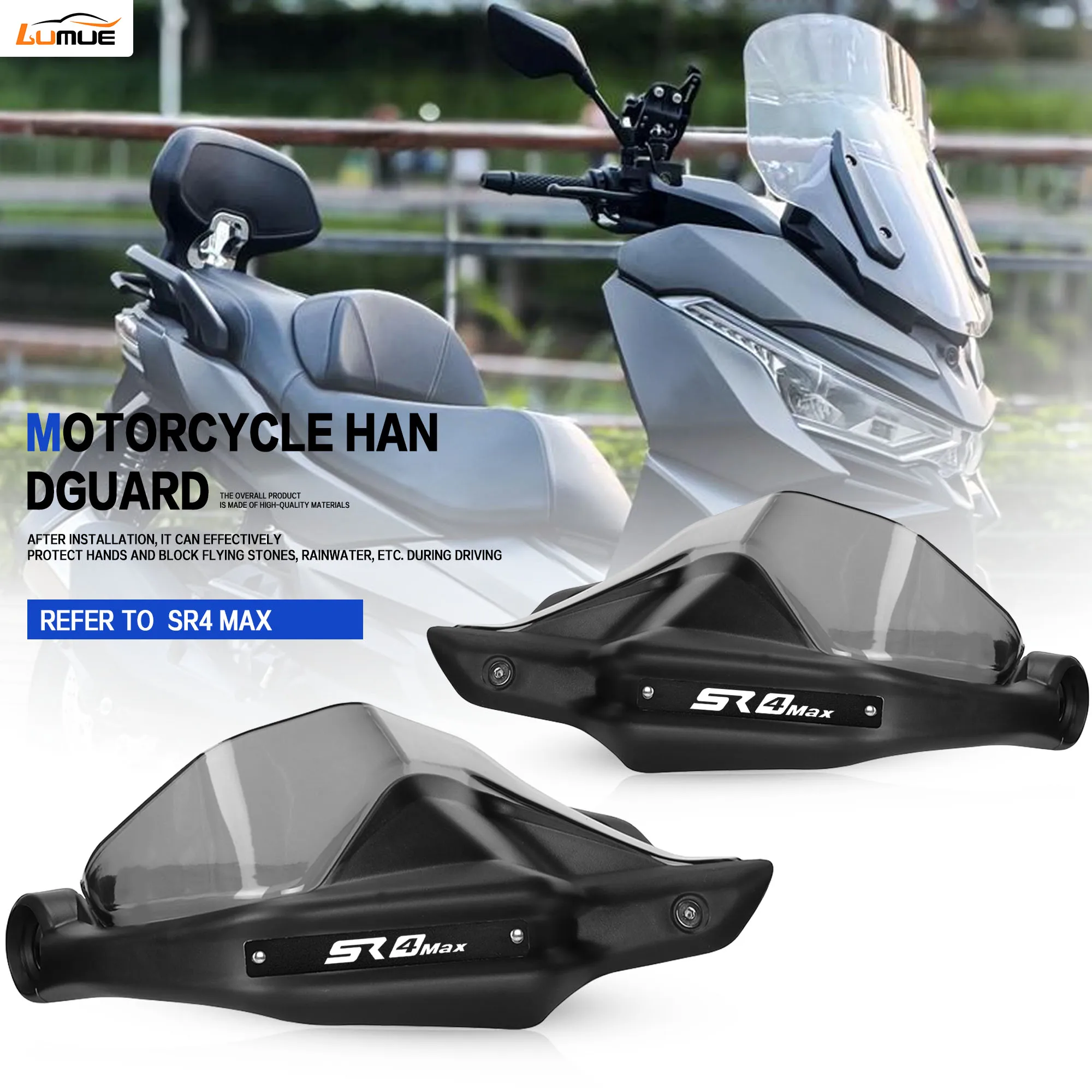 

Увеличенные защитные накладки на руль для мотоцикла VOGE Valico SR4 MAX, защита рук, ветрозащитный щиток