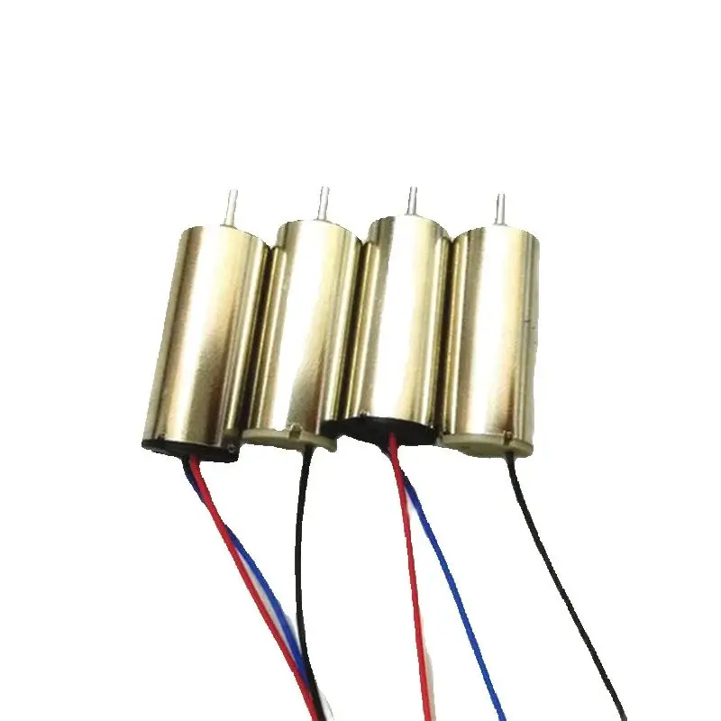 

DIY Micro FPV Drone 8520 Coreless Brush Motor (8.5x20mm)-58000 RPM High Speed,Strong Magnetic CW/CCW for Eachine QX90/QX95