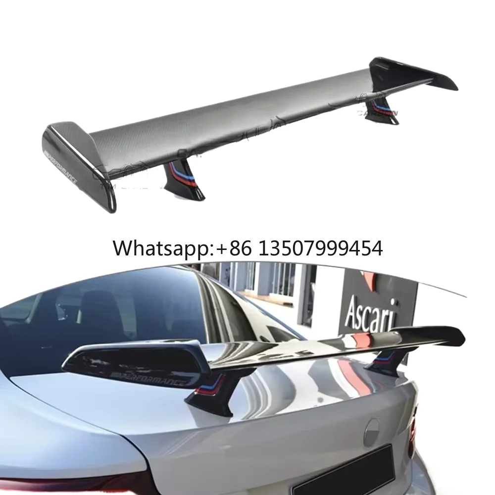 2015-2019 Year Top Material Real Dry Carbon Fiber Rear Wing Fit For F87 M2 MP Style