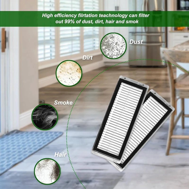 A26T-Replacement Parts Accessories Kit For Dreame L10s Ultra / L10 Ultra Robot Vacuum Main Side Brush Hepa Filter Mop Cloth