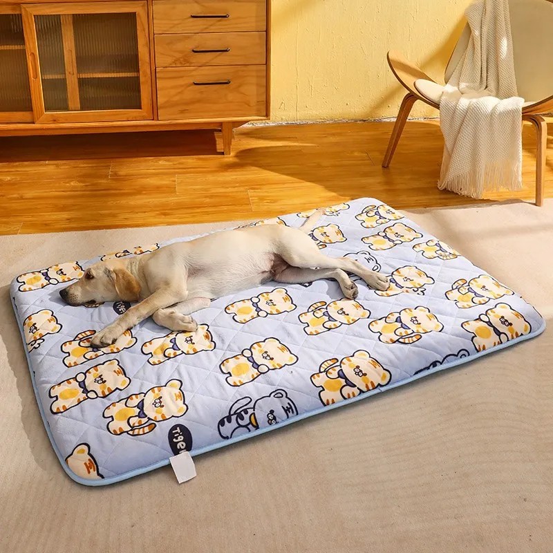 

Winter Warm Small Dog Kennel Floor Mat for Sleeping Teddy Golden Retriever Bed Sofa Pet Mattresses Cat Cage Mat Dog Beds