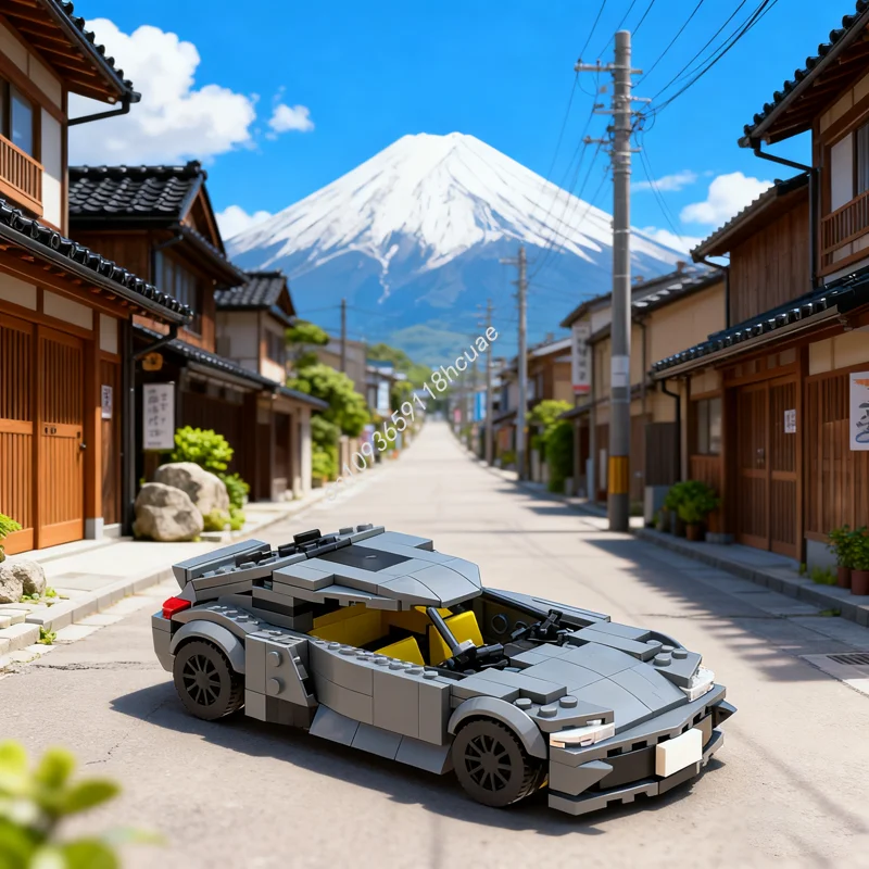 

244pcs MOC Gemera City Champions Model Building Blocks Christmas Gifts Assemble Idea Education Toys Kids Birthday