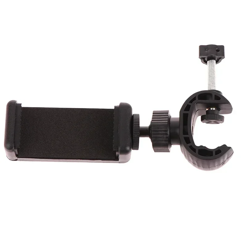 Multifunktionaler Adapterclip-Telefonhalter 360° ° Rotationsverstellbare Klemme, Spiralklemmung für alle 5–6 Zoll große Smartphones-Live-Montages – Detail 6