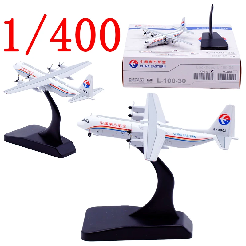 

JC Diecast 1/400 Scale China Eastern Airlines Alloy Model Aircraft Eastern Airlines L-100-30 B-3002 Collectible Play Vehicles
